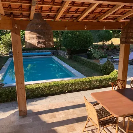 ヴィラ Beautiful Stone House With Pool Salleboeuf